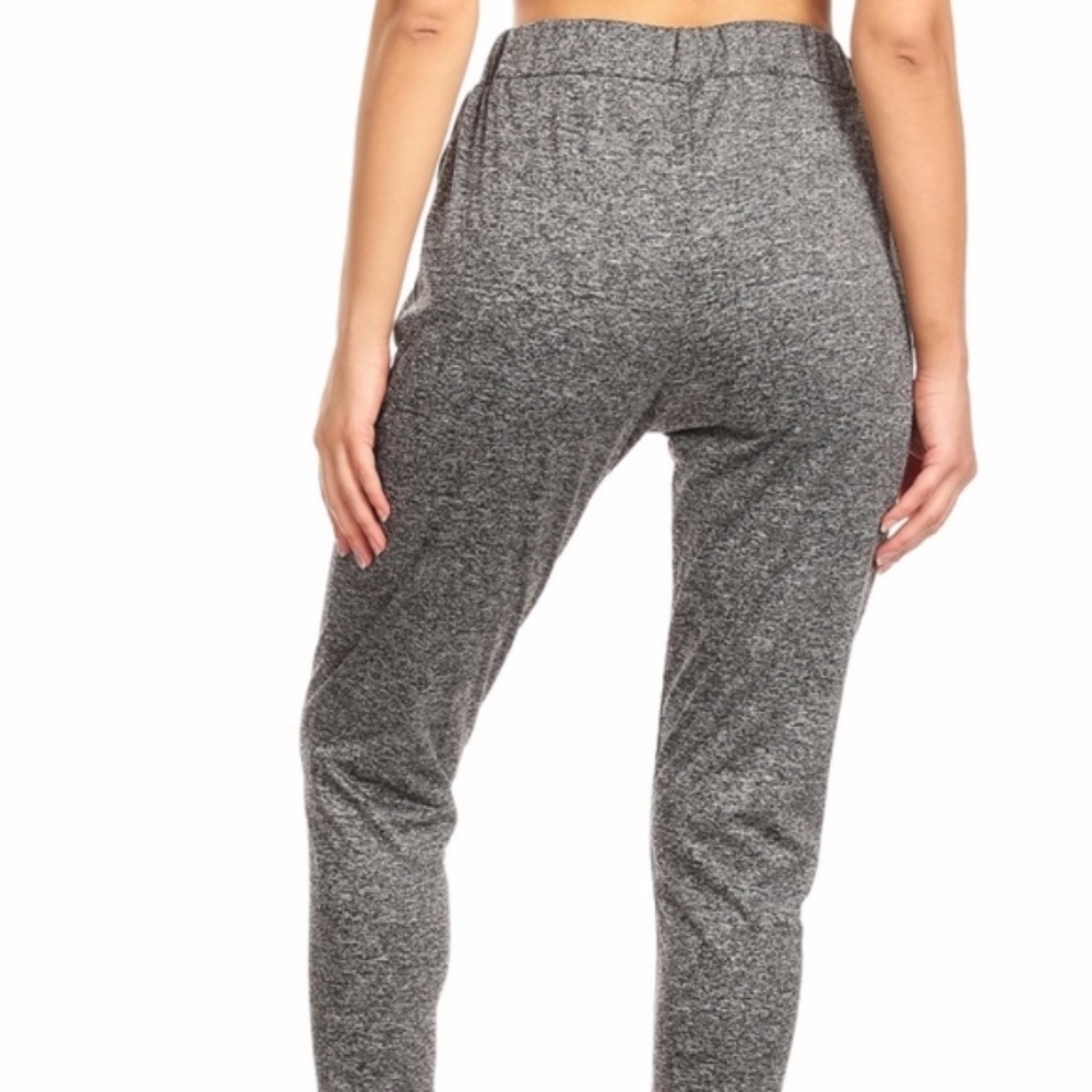 Grey joggers with tie - Picture 3 of 8